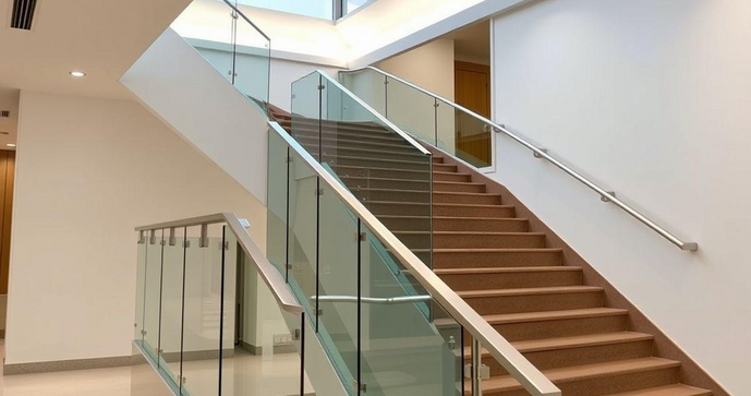 Corrimão com Vidro Temperado: Estilo e Segurança para Seus Ambientes